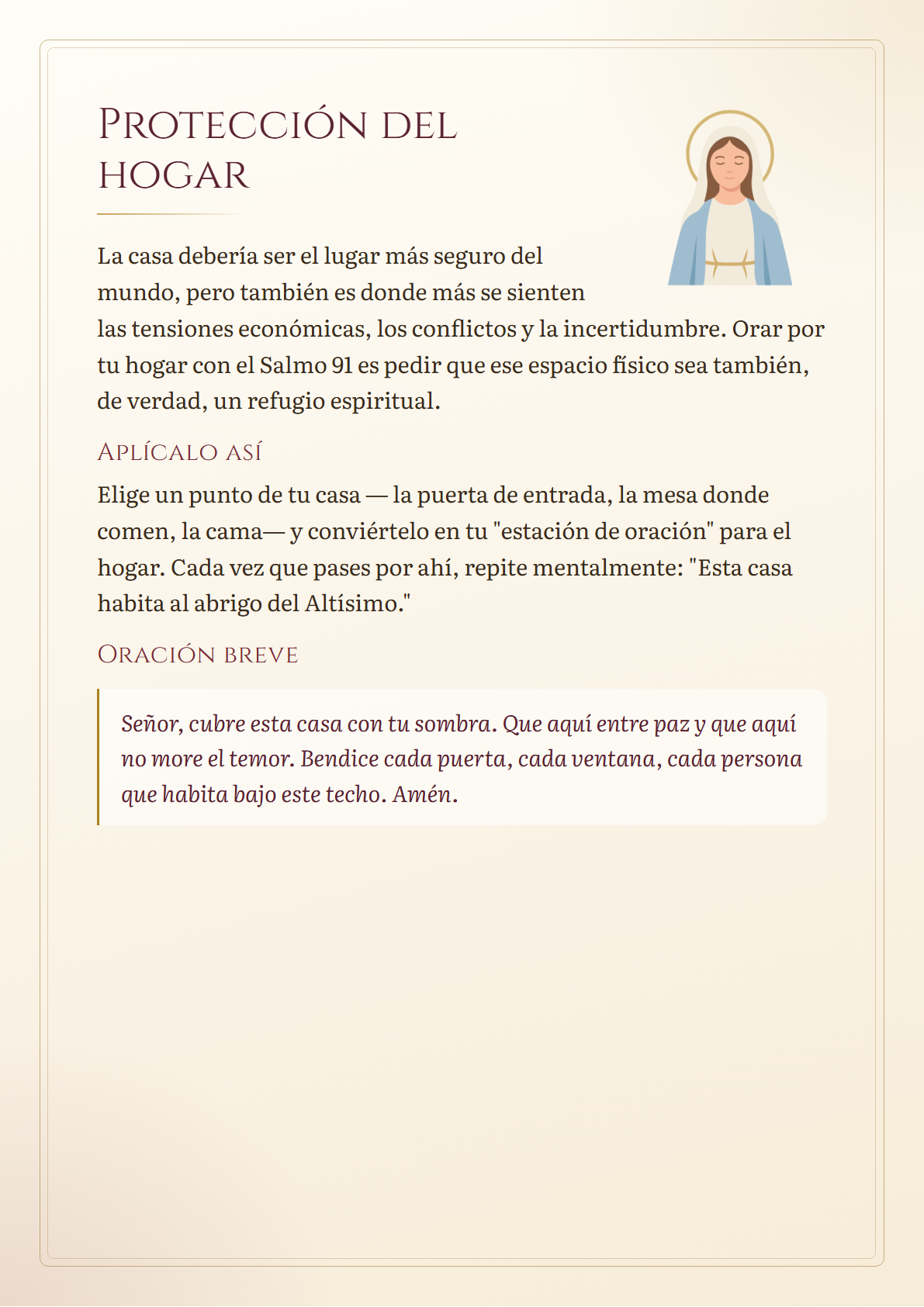 Página: Protección del hogar